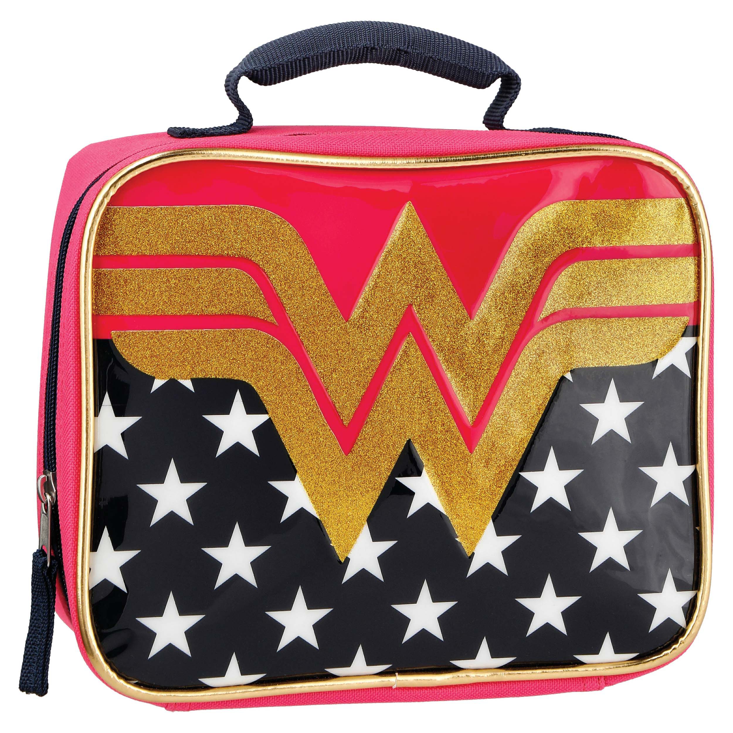 Warner Brothers Wonder Woman Rectangular Lunch Box - Shop Lunch Boxes ...