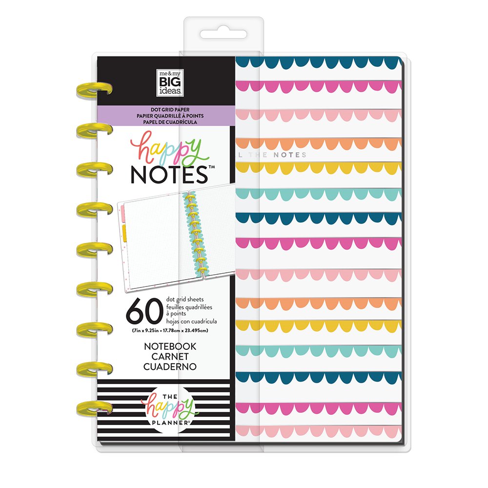 The Happy Planner Classic All The Notes Notebook Shop Notebooks at HEB