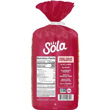 Sola Sweet & Buttery Soft White Bread, 14 oz