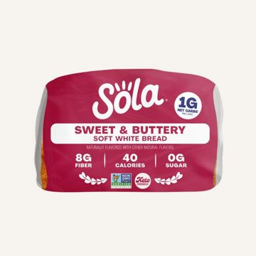 Sola Sweet & Buttery Soft White Bread, 14 oz