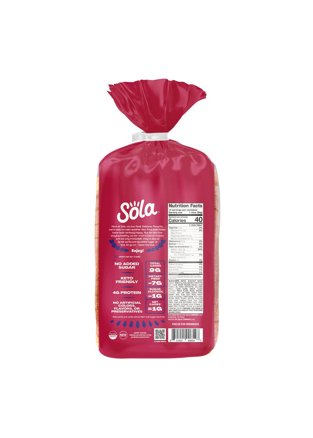 Sola Sweet & Buttery Bread; image 3 of 3