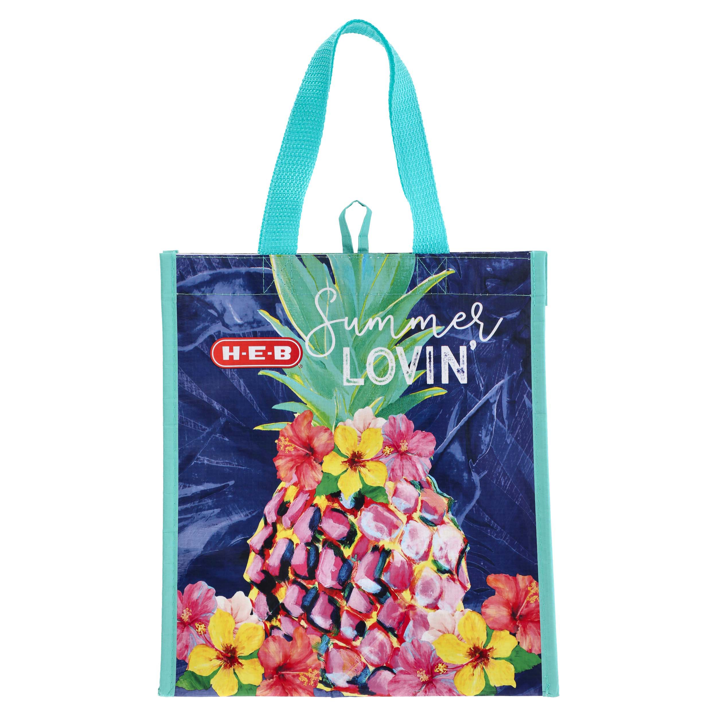 Details about   Hawaiian insulated Non-Woven Lunch Shopping Eco Tote Bag Hot Cold PINEAPPLE NIB 
