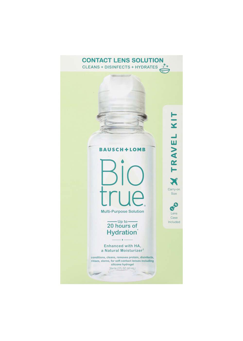 Bausch & Lomb Travel Size Biotrue Multi-Purpose Contact Solution Travel Kit; image 1 of 6