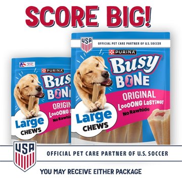 Busy Purina Bone Adult Toy Breed Dog Chew Bone Treats - Tiny
