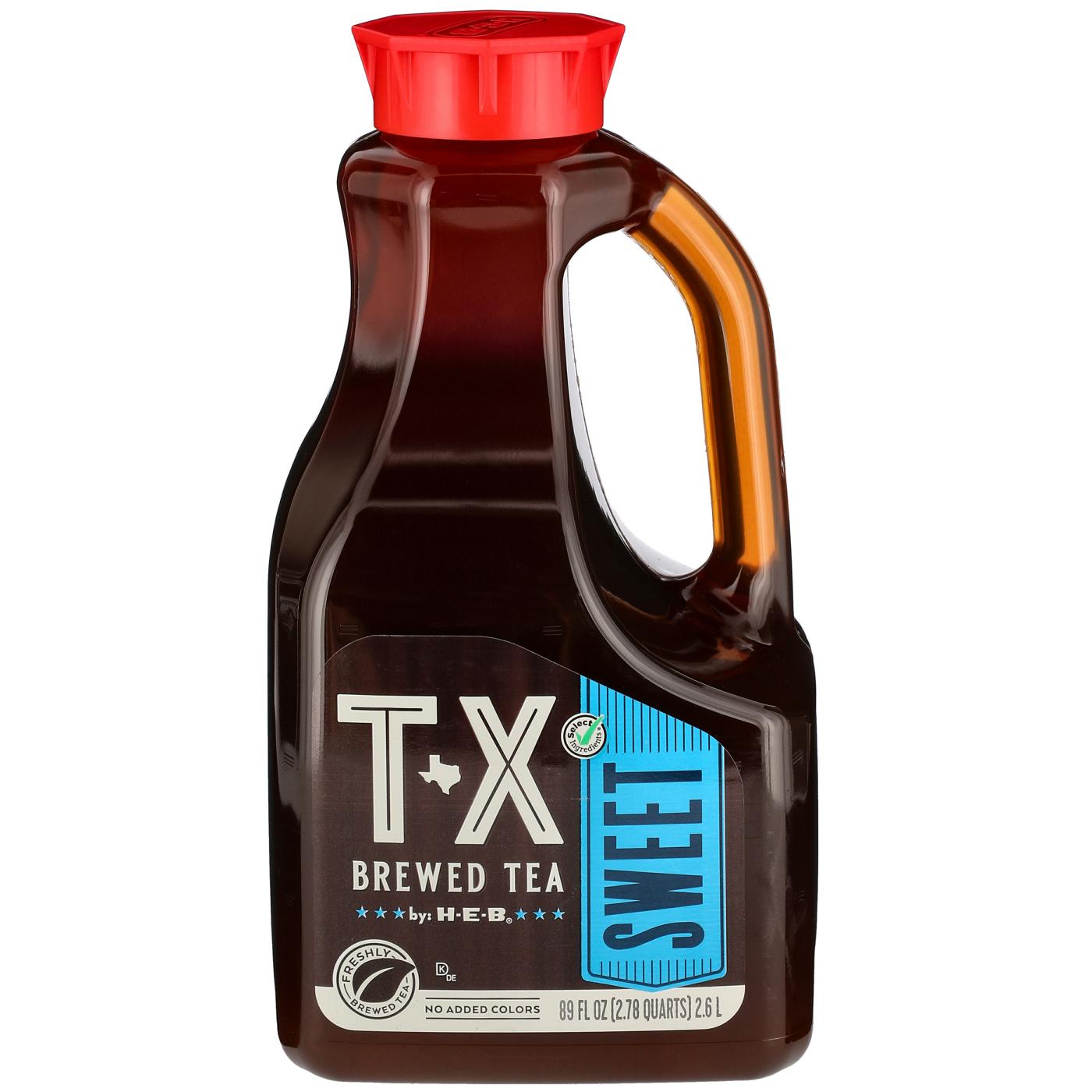 H-E-B TX Brewed Sweet Iced Tea; image 1 of 4