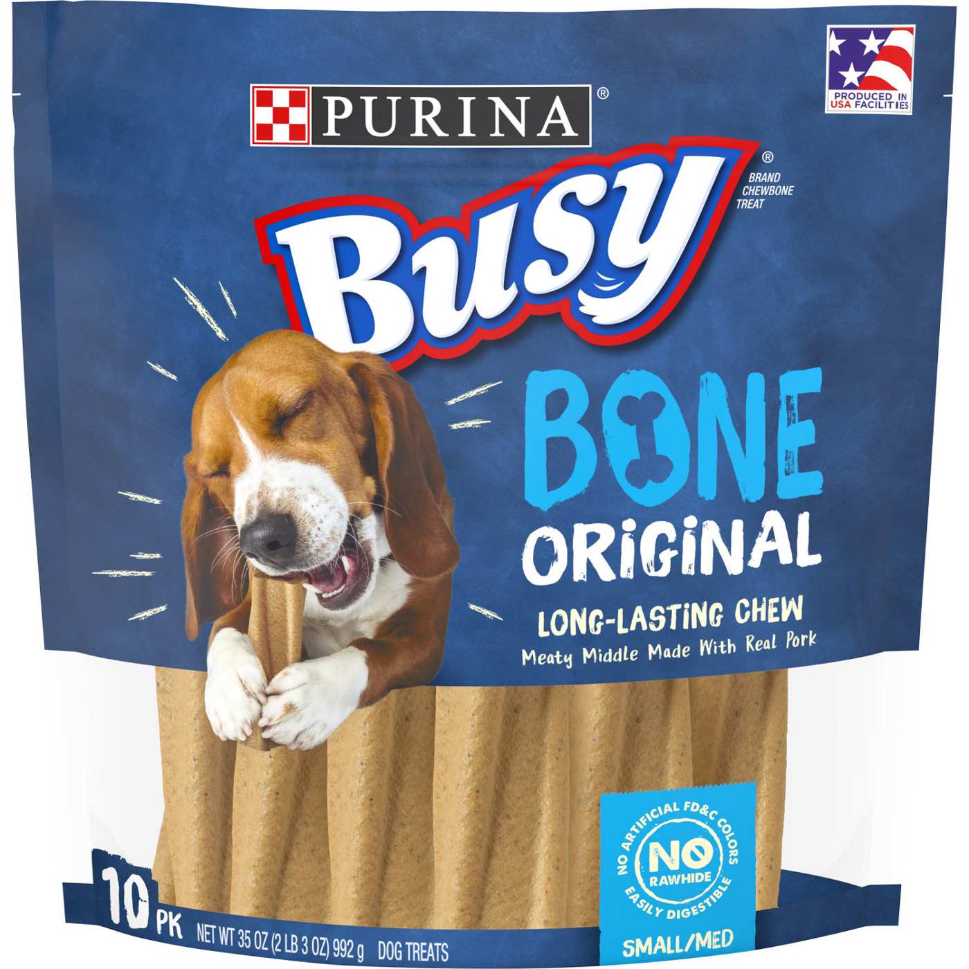 Busy Bone Small & Medium Chew Dog Treats; image 1 of 10