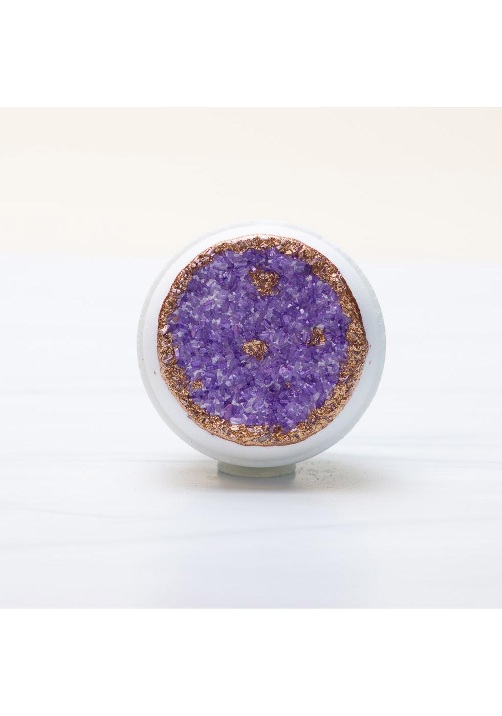 Latika Body Essentials Amethyst Geode Bath Bomb; image 5 of 9