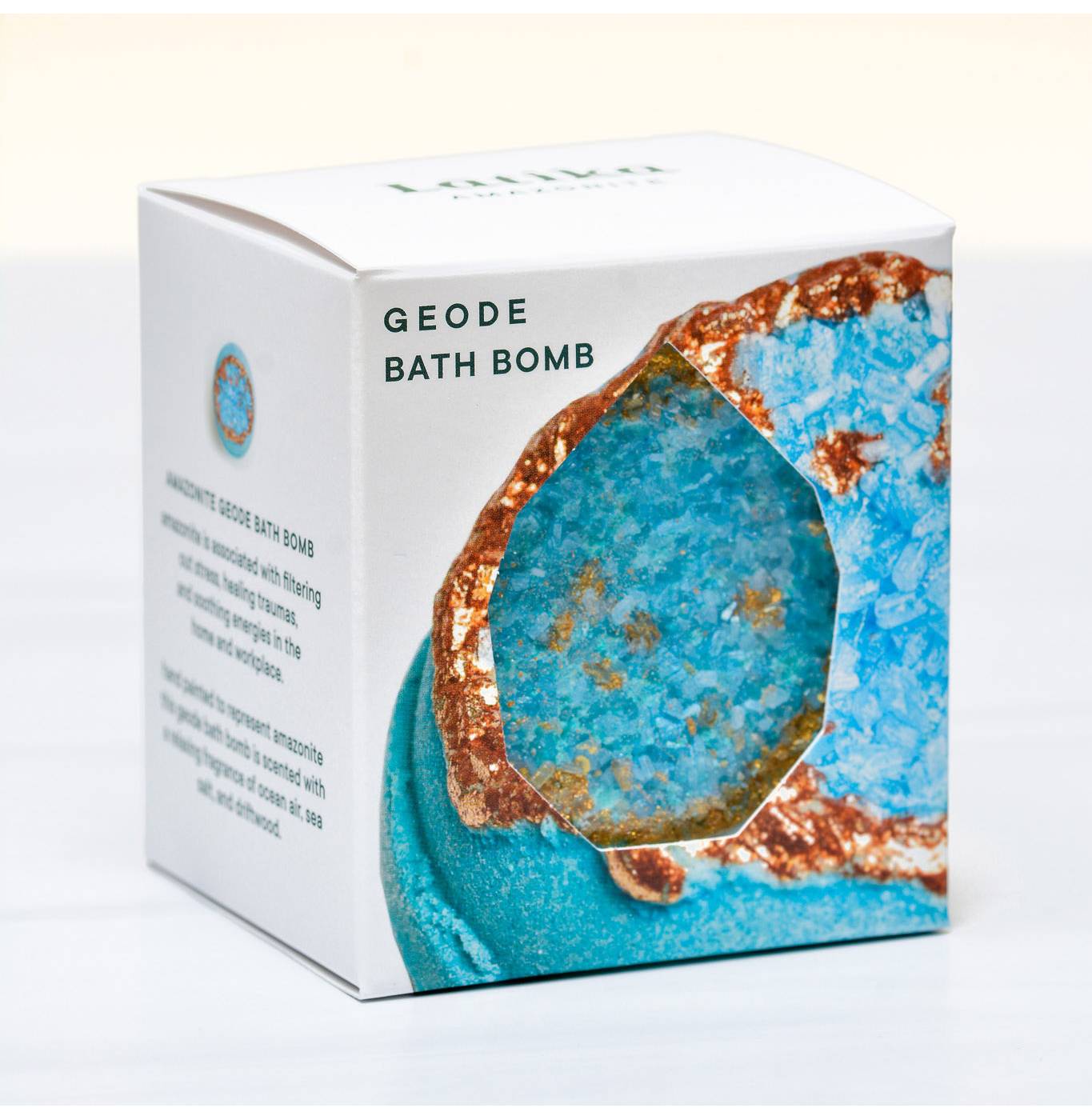 Latika Body Essentials Amazonite Geode Bath Bomb - Earthy Scent; image 6 of 7