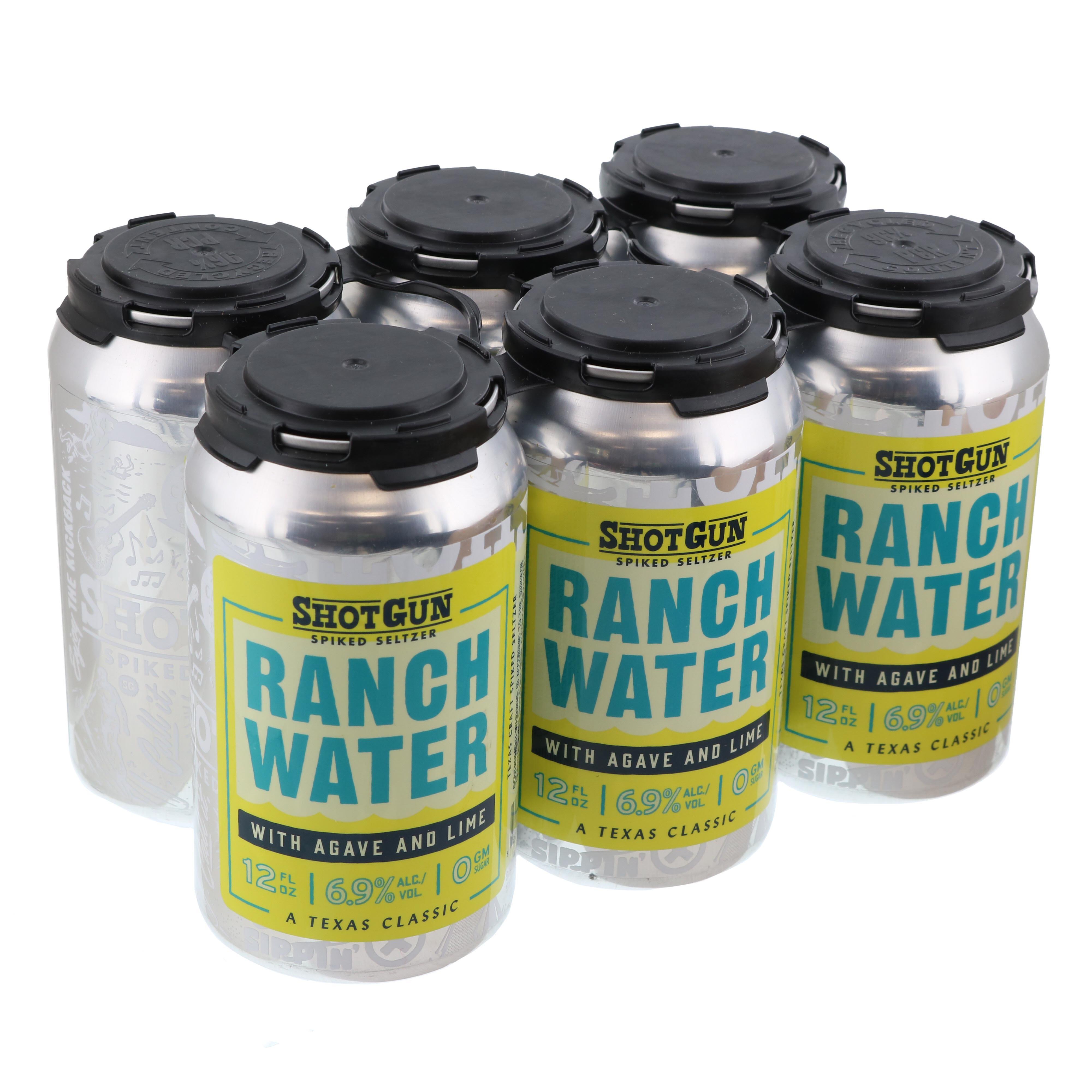 Shotgun Ranch Water Spiked Seltzer 12 oz Cans Shop Malt Beverages & Coolers at HEB