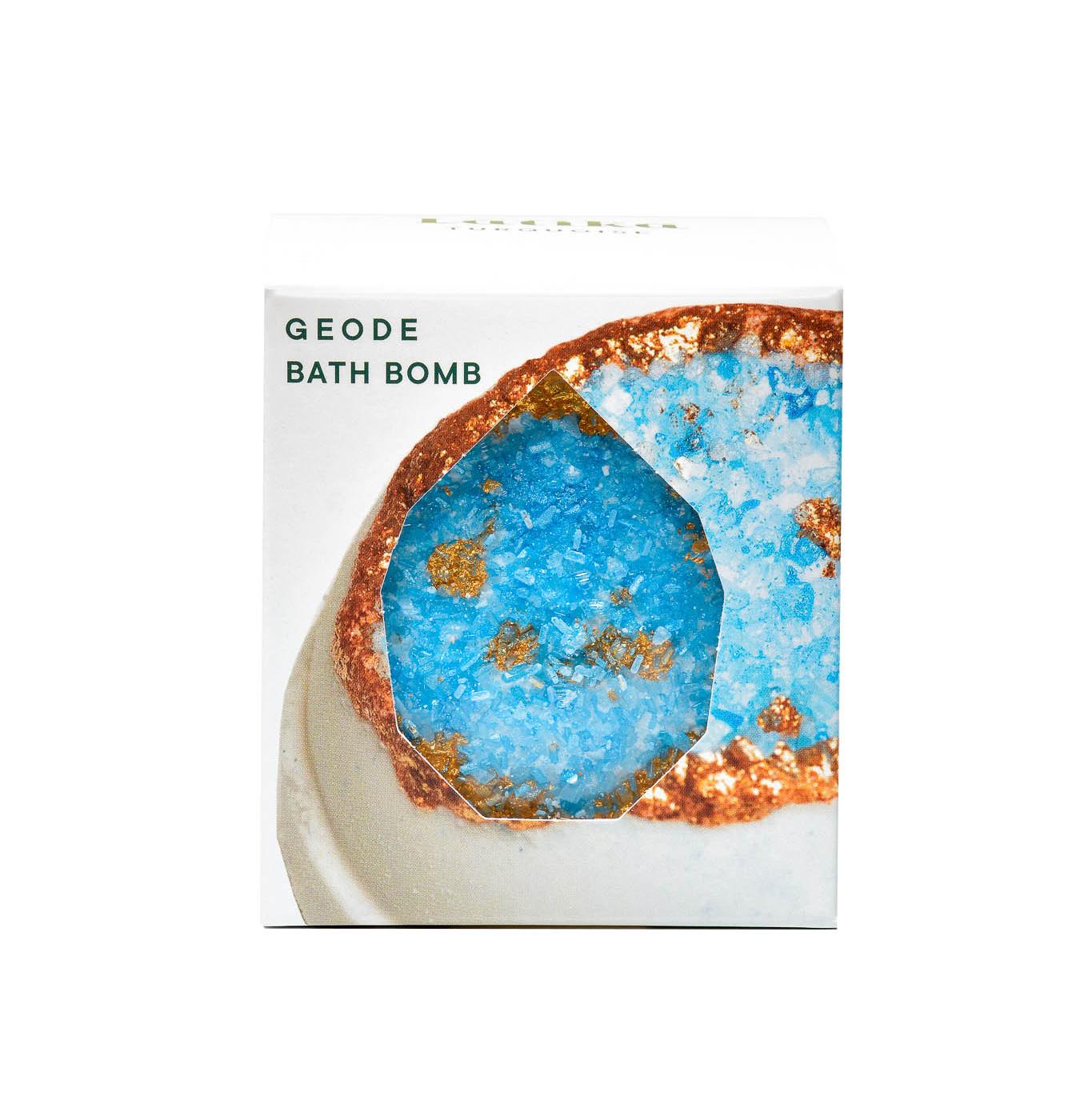 Latika Body Essentials Turquoise Geode Bath Bomb; image 1 of 11