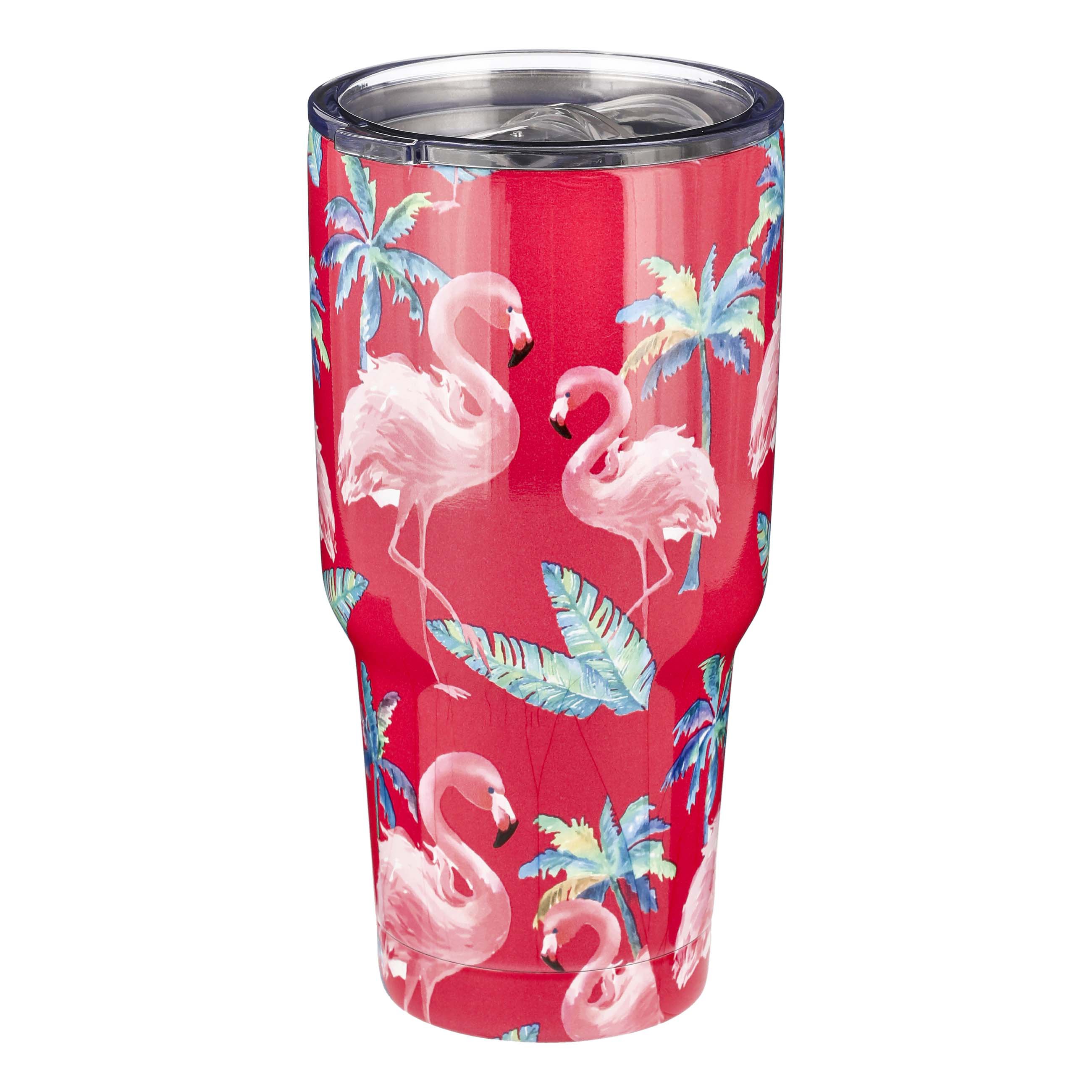 Haven & Key Stainless Steel Flamingo Tumbler Shop Cups & Tumblers at