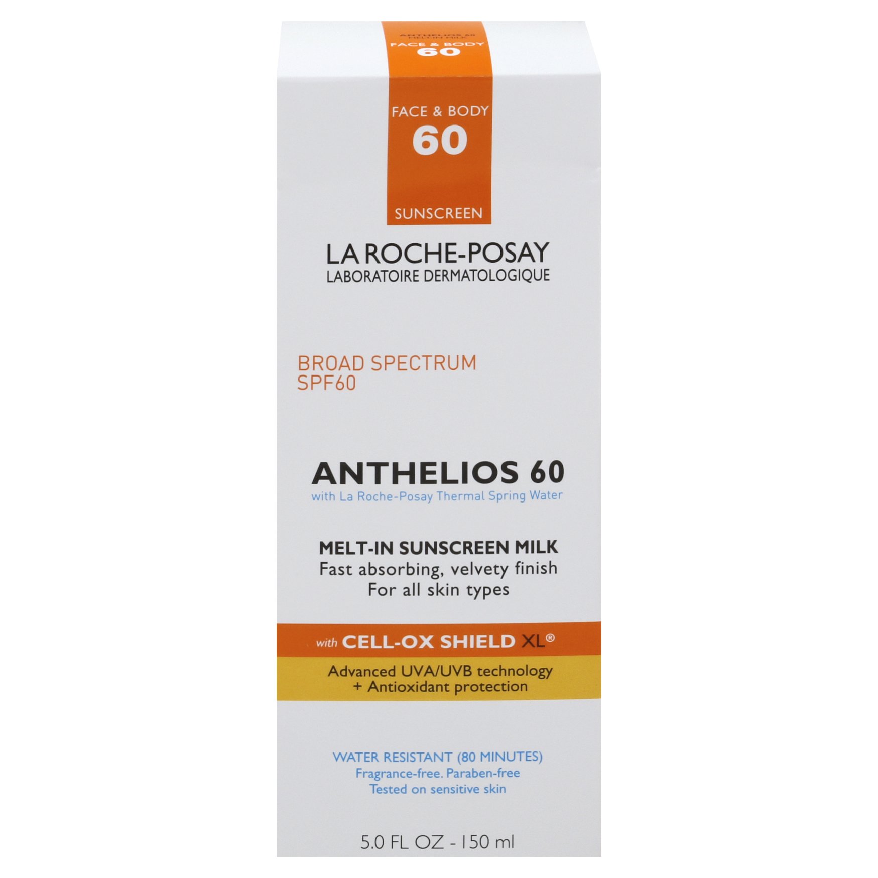 La Roche Posay Anthelios 60 Melt In Sunscreen Milk Spf 60 Shop Body Lotion At H E B 8762