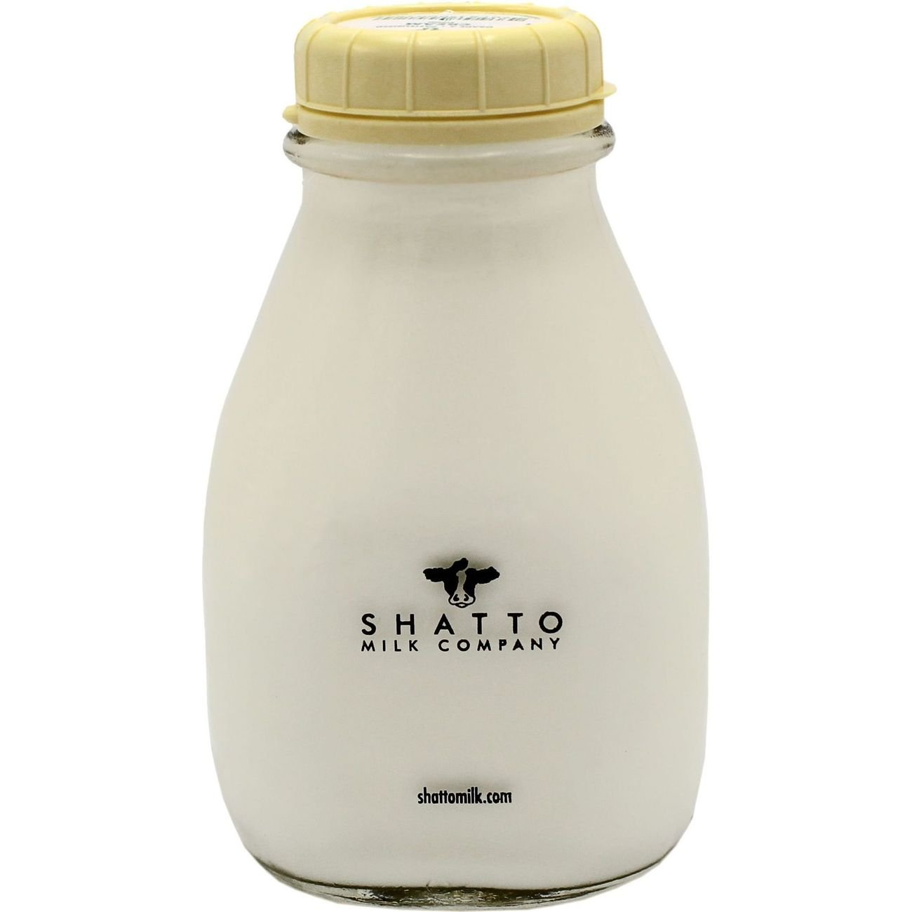 Shatto Milk Company Whole Cream, Glass Bottle, 16 fl oz | Central ...
