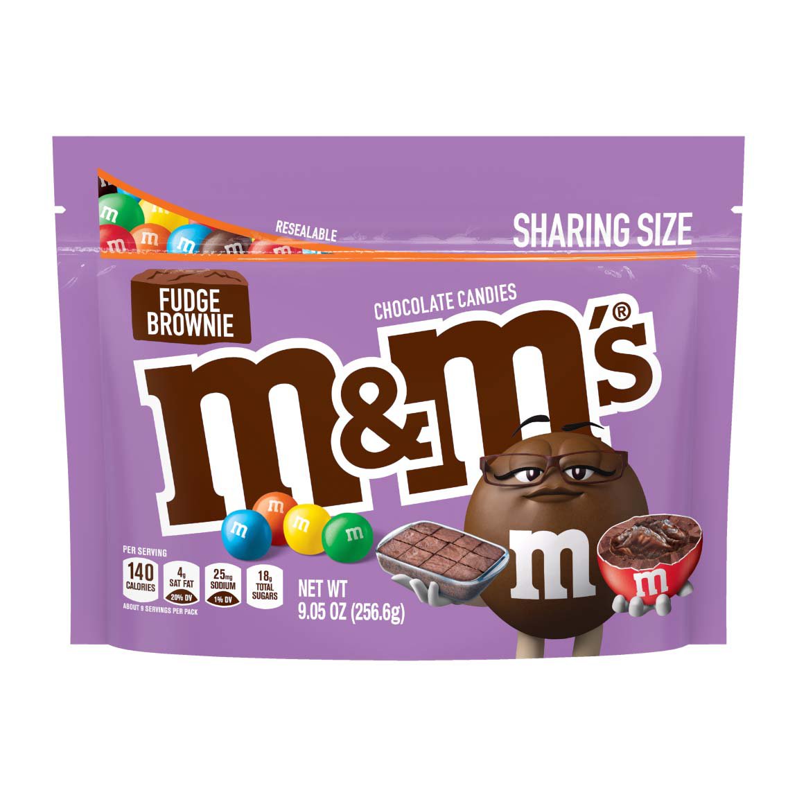 M&M'S Fudge Brownie Chocolate Candy - Sharing Size