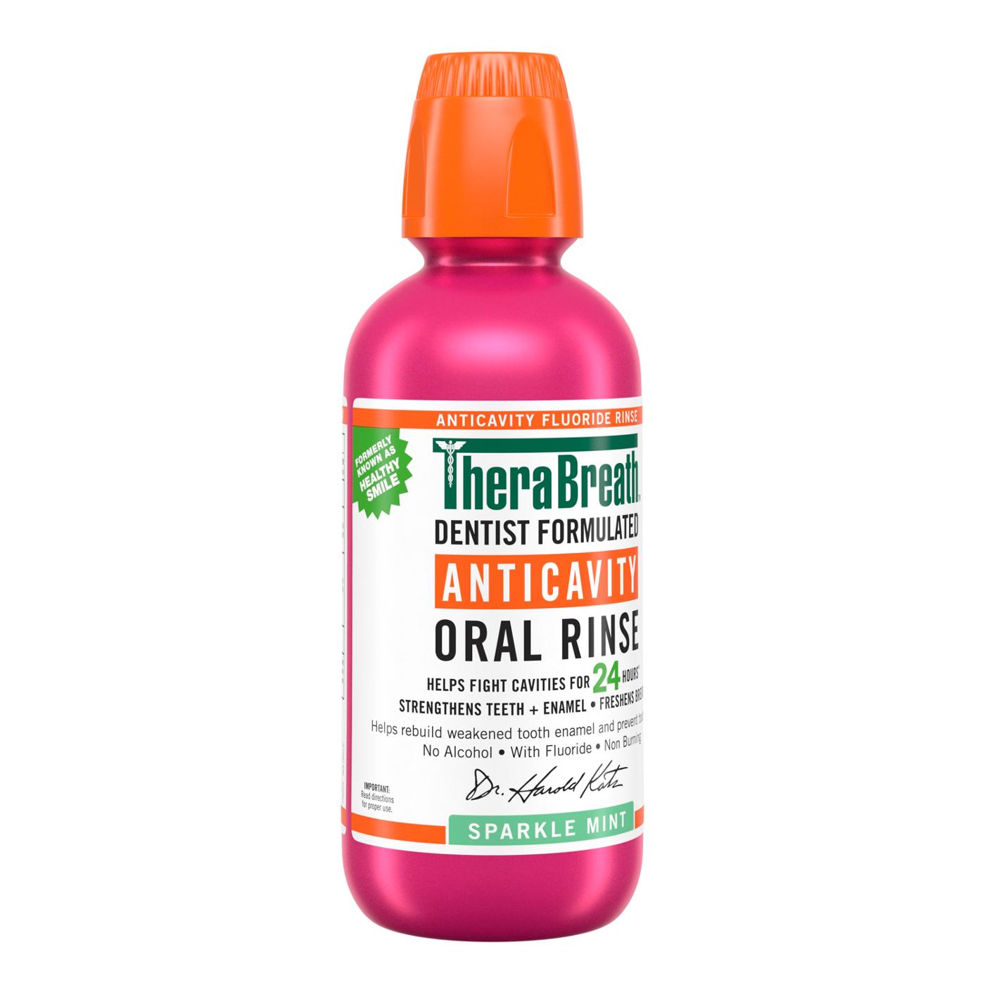 TheraBreath Anticavity Fluoride Mouthwash - Sparkle Mint; image 5 of 5