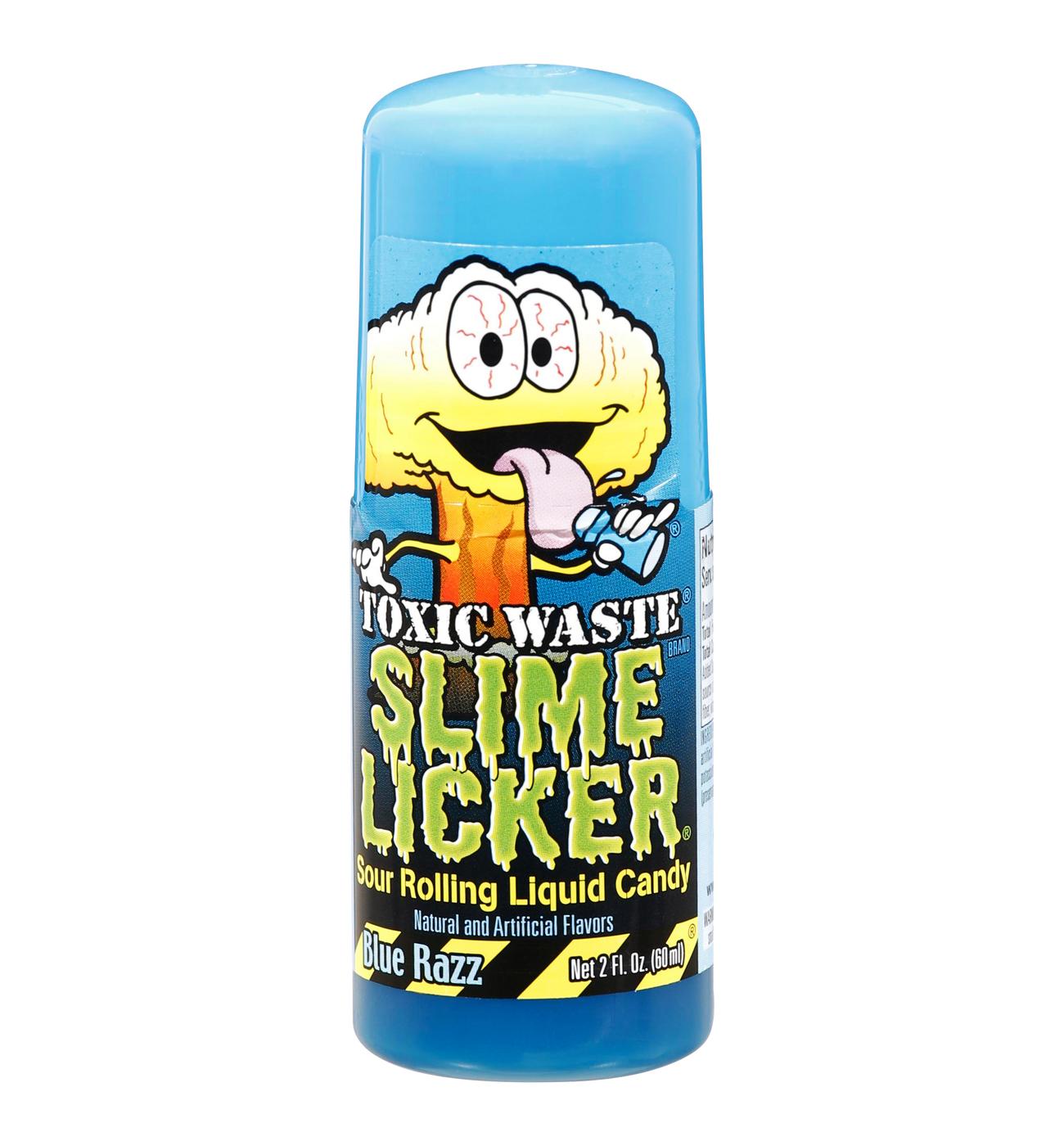 Toxic Waste Slime Licker Sour Rolling Liquid Candy, Assorted; image 2 of 3