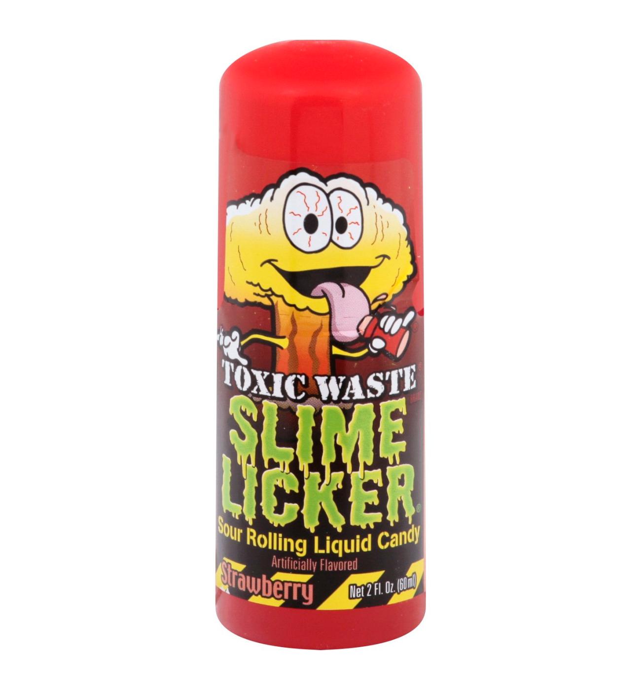 Toxic Waste Slime Licker Sour Rolling Liquid Candy, Assorted; image 3 of 3