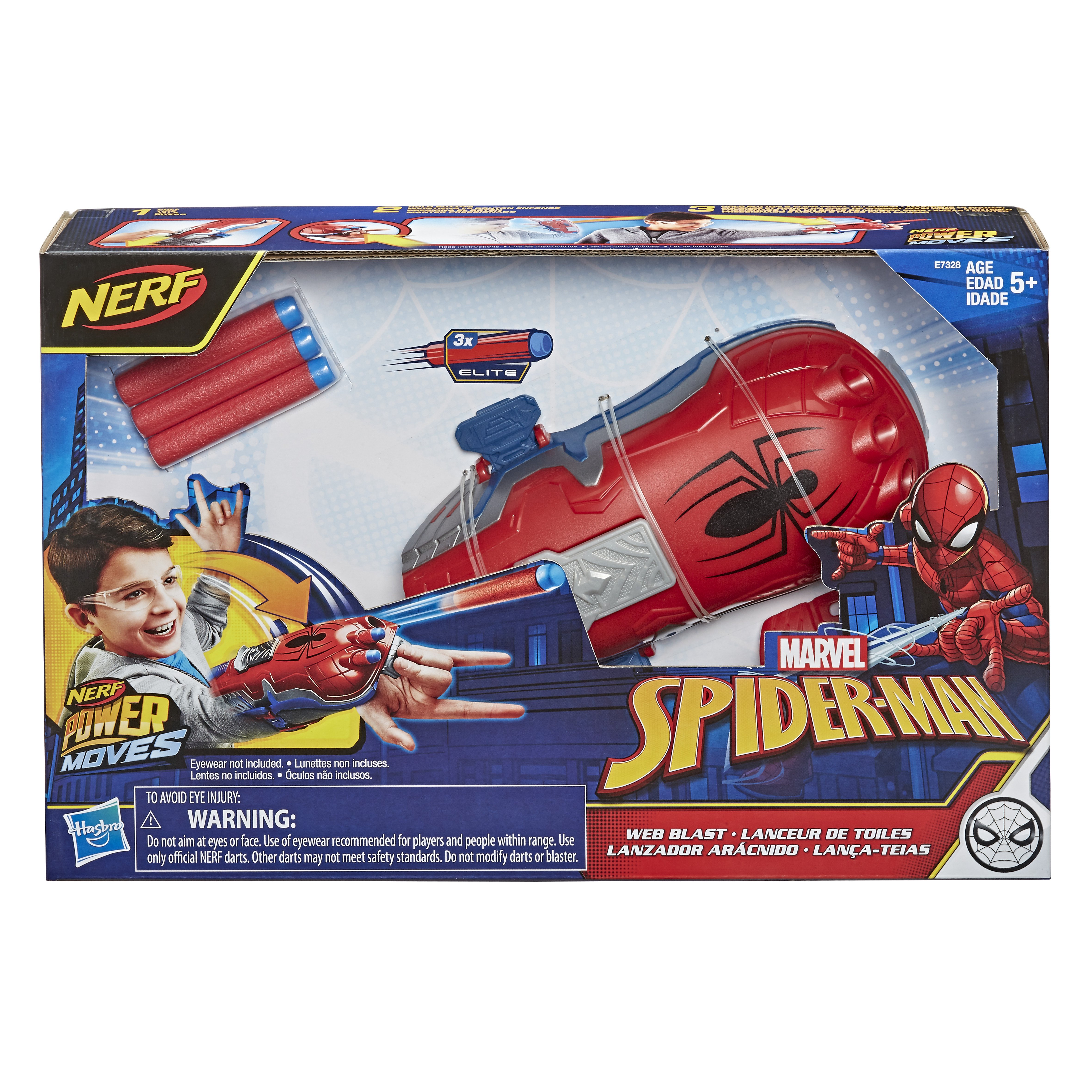 nerf spiderman shooter