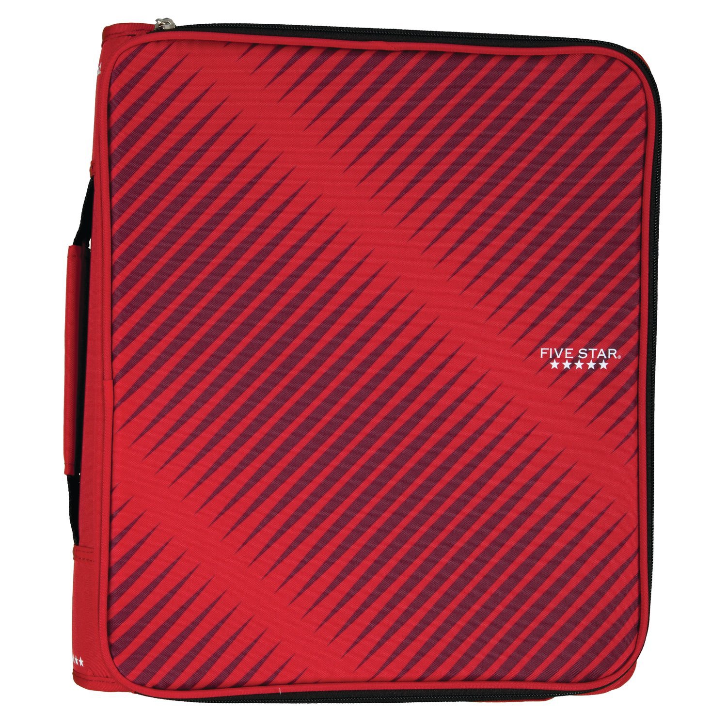 Five Star Red Zipper Binder with MultiAccess File Shop Binders at HEB