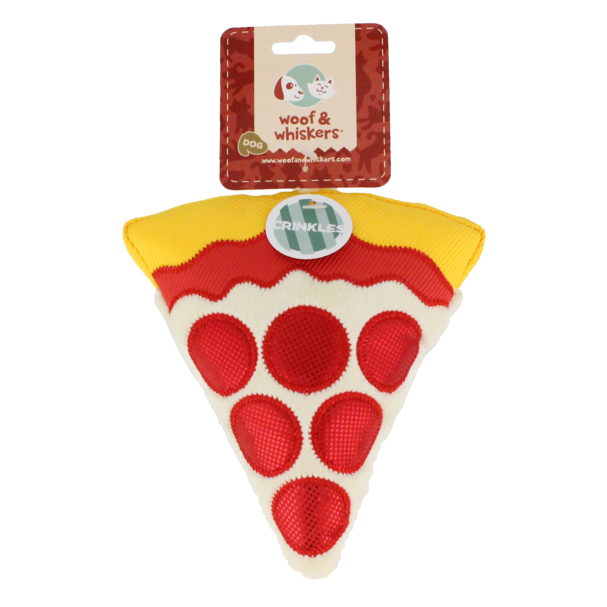 plush pizza slice