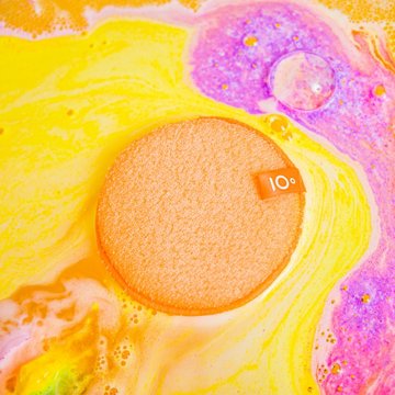 Cleanlogic Travel Size Dual Texture Exfoliating Sponge Body Scrubber