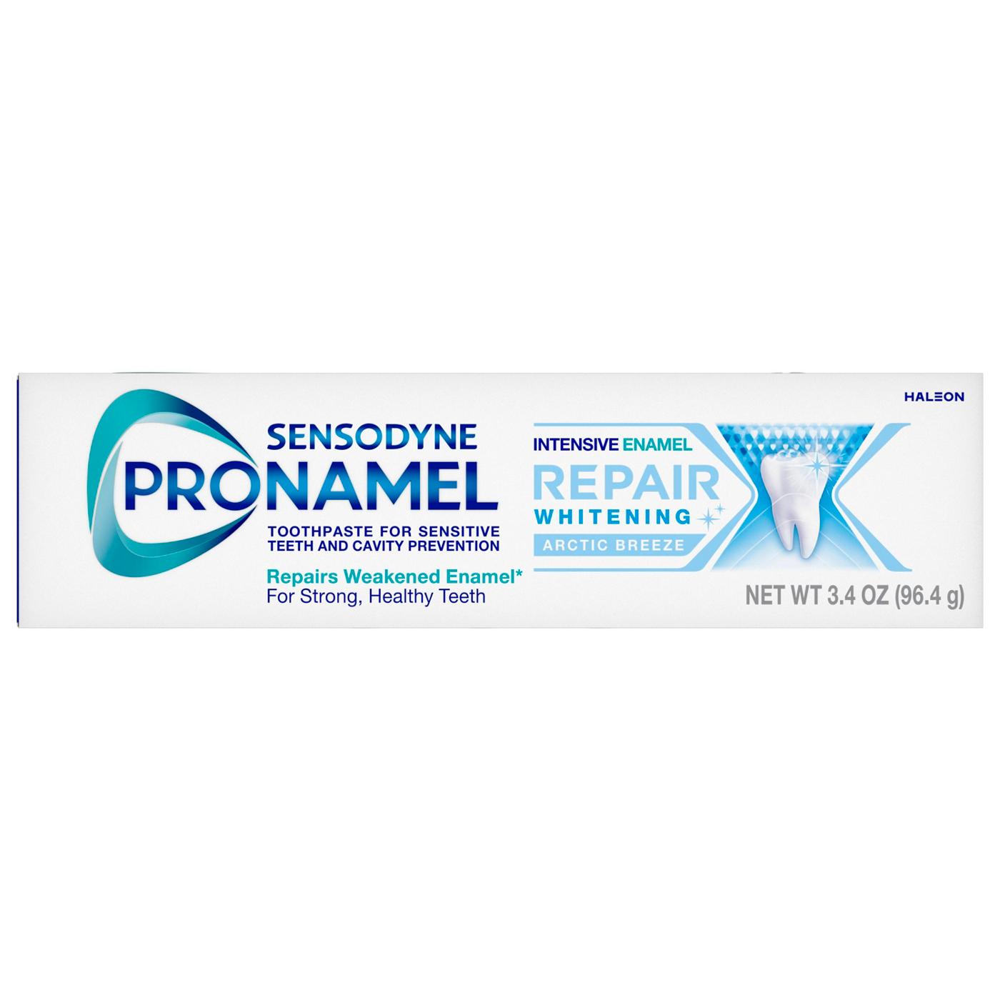 Sensodyne Pronamel Intensive Enamel Repair Toothpaste for Sensitive Teeth and Cavity Protection, Whitening Toothpaste, Arctic Breeze; image 1 of 2