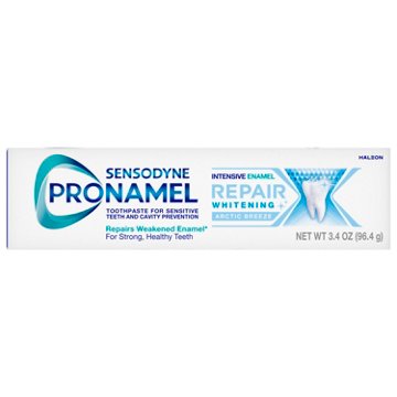 Sensodyne Pronamel Intensive Enamel Repair Toothpaste for Sensitive Teeth and Cavity Protection, Whitening Toothpaste, Arctic Breeze, 3.4 oz