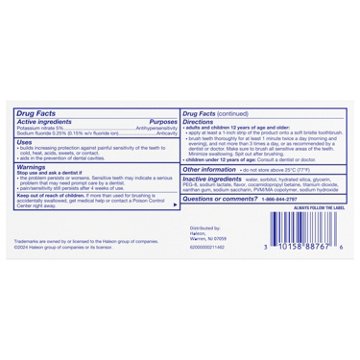 Sensodyne Pronamel Intensive Enamel Repair Toothpaste for Sensitive Teeth and Cavity Protection, Extra Fresh