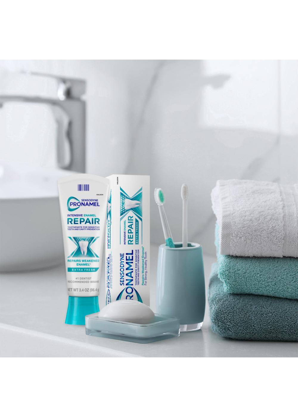 Sensodyne Pronamel Intensive Enamel Repair Toothpaste - Extra Fresh, 2 Pk; image 7 of 10