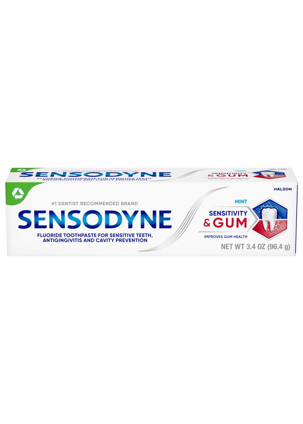 Sensodyne Sensitivity & Gum Sensitive Toothpaste, Mint; image 1 of 2