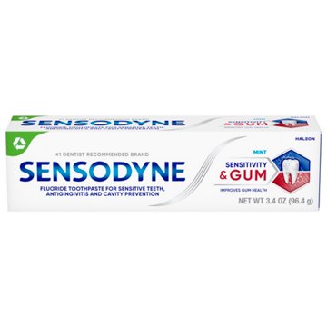 Sensodyne Sensitivity & Gum Sensitive Toothpaste, Mint, 3.4 oz