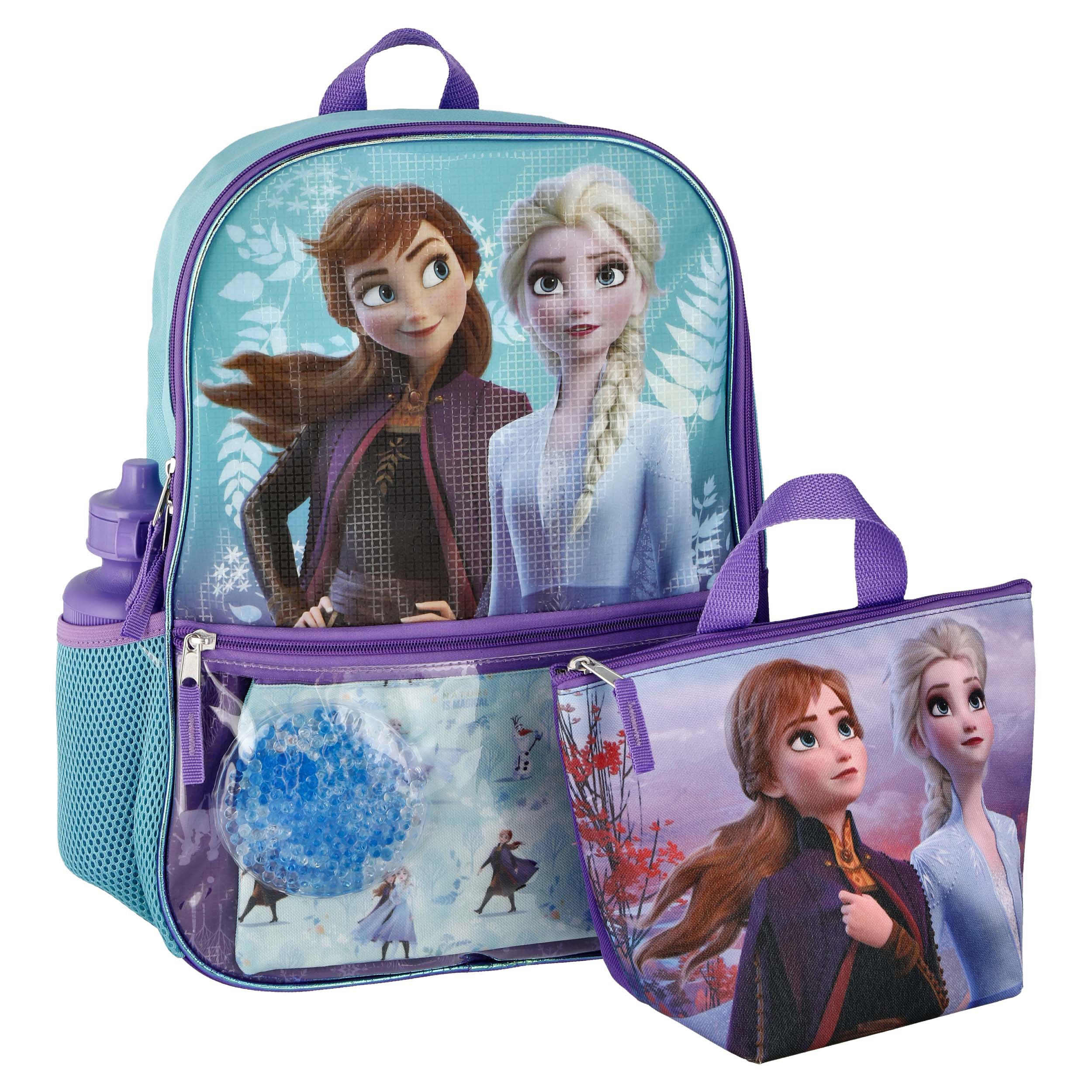 frozen 2 backpack and lunch box
