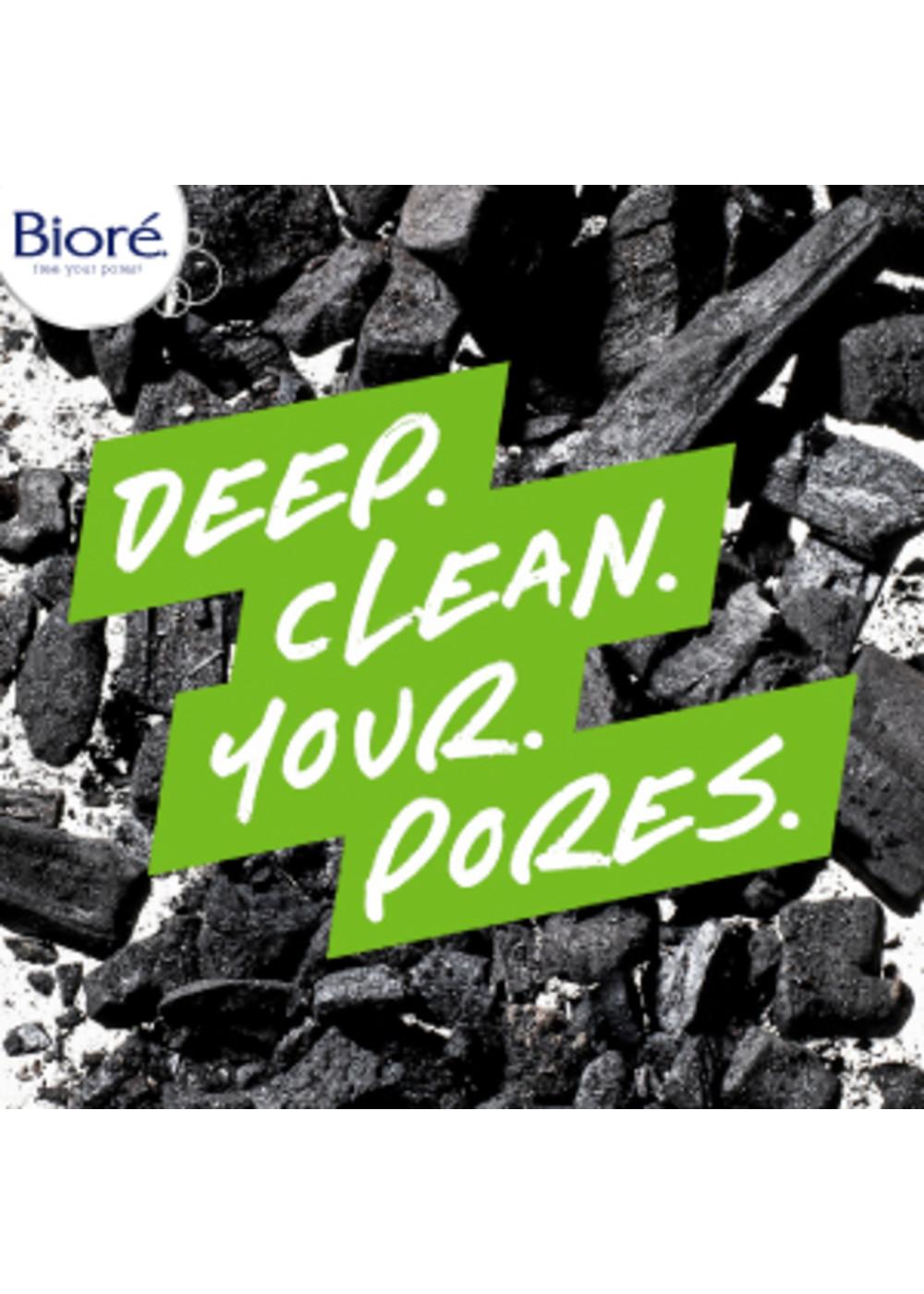 Bioré Deep Pore Charcoal Cleanser; image 4 of 5