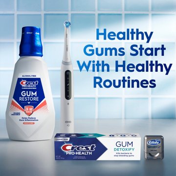 Crest Pro-Health Gum Restore Mouthwash, Antigingivitis/Antiplaque, Smooth Mint