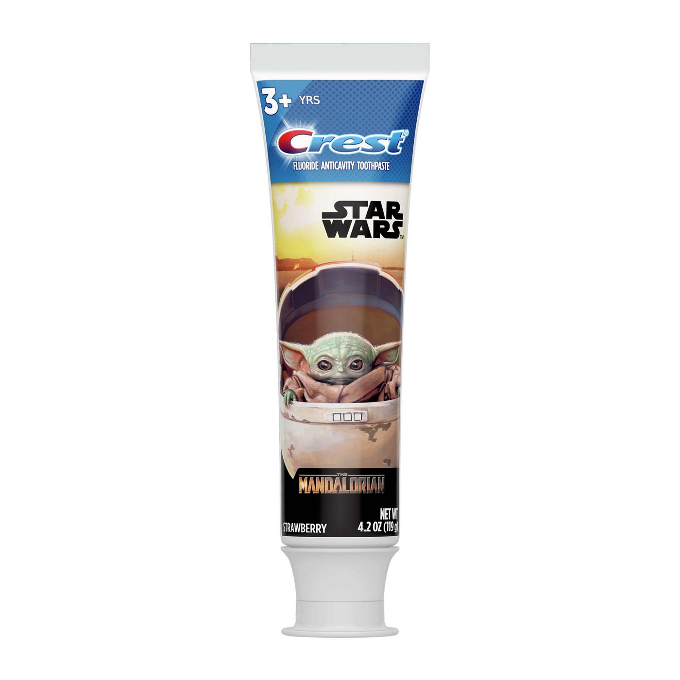 Crest Kids Star Wars The Mandalorian Toothpaste - Strawberry; image 1 of 4