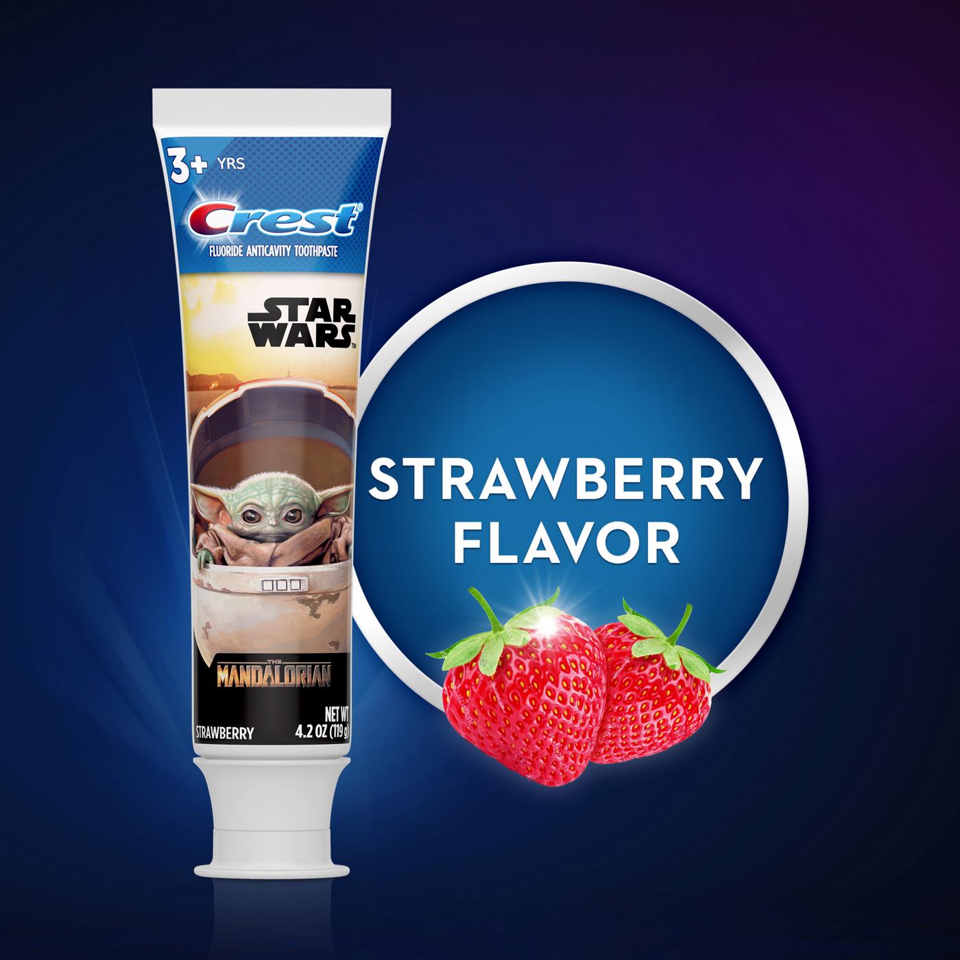 Crest Kids Star Wars The Mandalorian Toothpaste - Strawberry; image 3 of 4