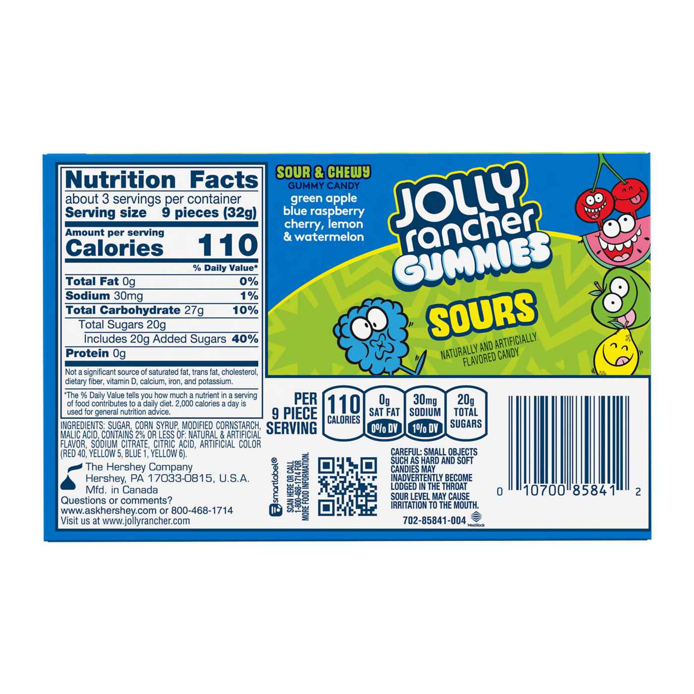 Jolly Rancher Gummies Sour Candy Theater Box; image 5 of 5