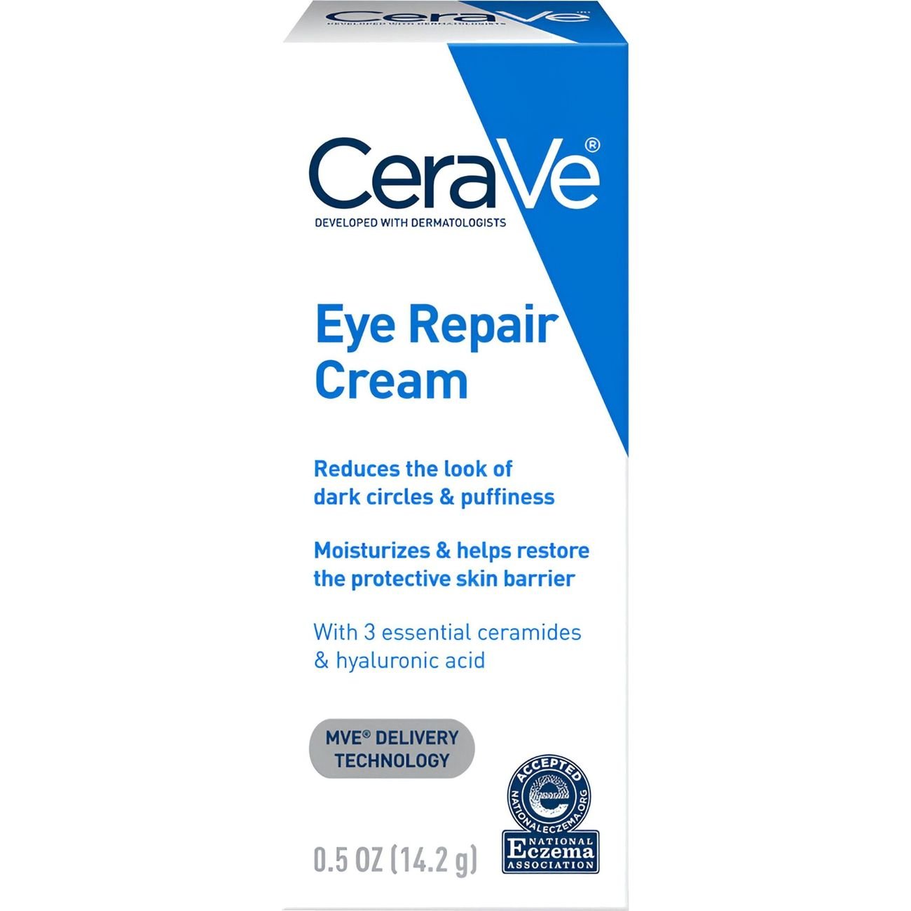 Eye Repair Cream for Dark Circles and Puffiness for All Skin Types - CeraVe