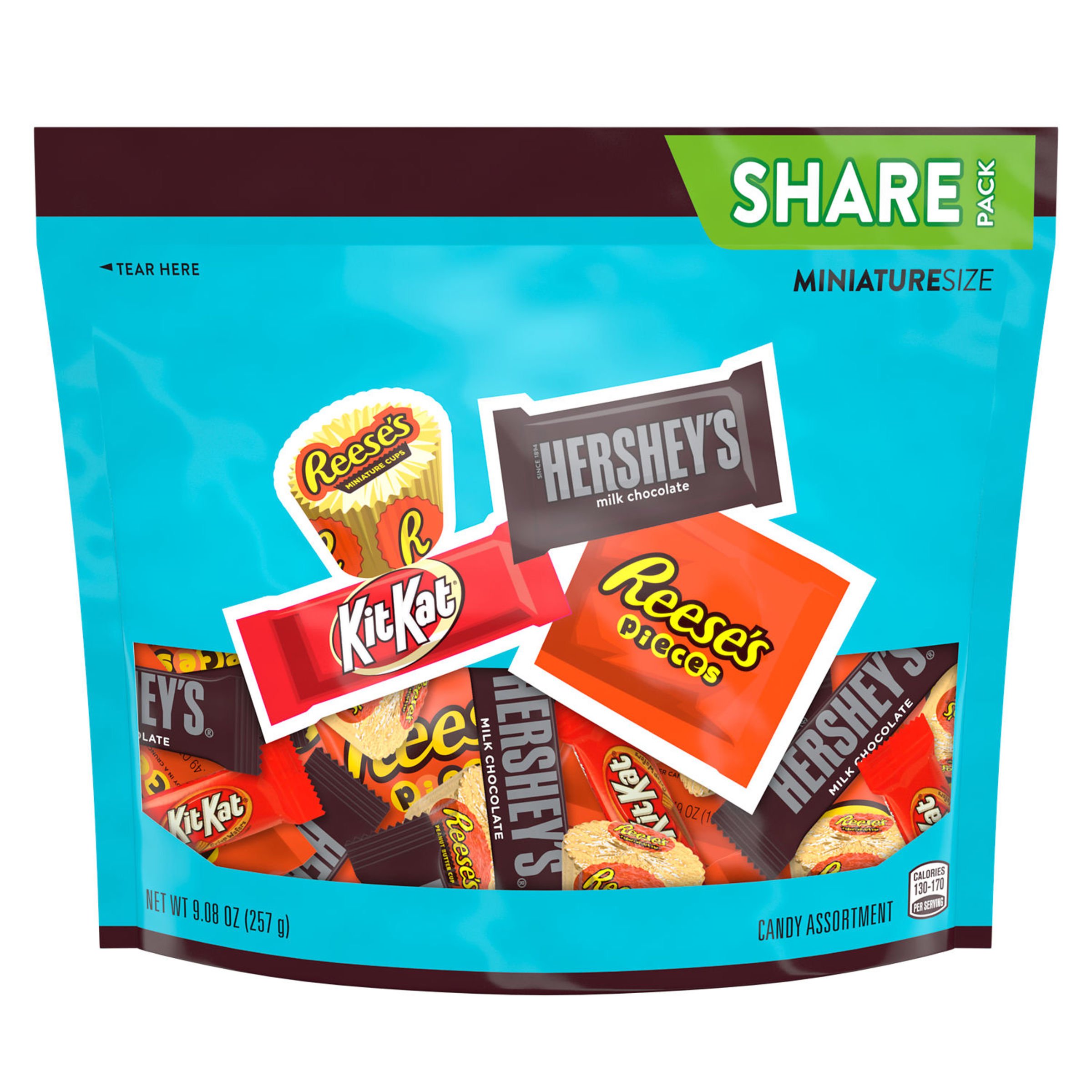 Reese's, Hershey's And Kit Kat Milk Chocolate Candy Bars Variety Pack -  18ct : Target