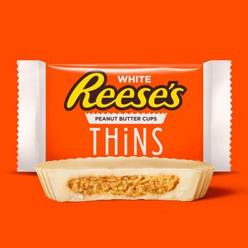 Reese's Thins White Creme Peanut Butter Cups Candy - Share Pack