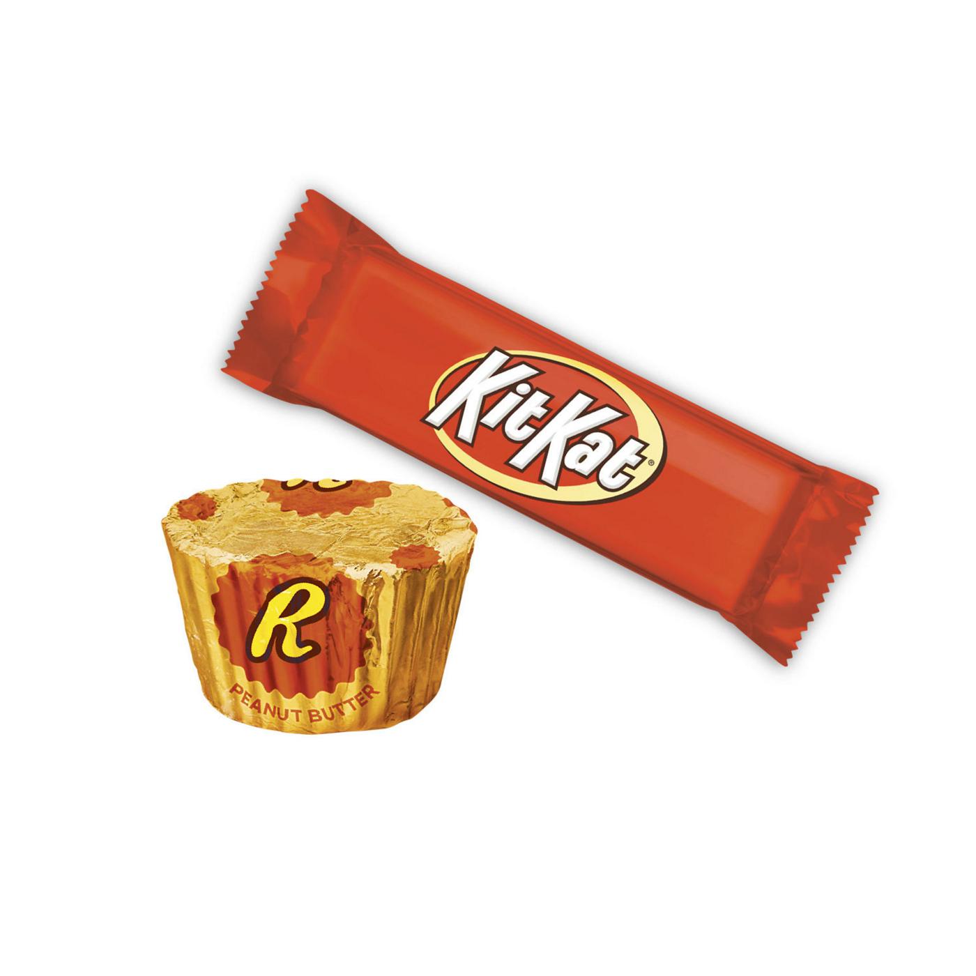 Hershey's Reese's & Kit Kat Miniature Size Chocolate, Family Pack; image 4 of 5
