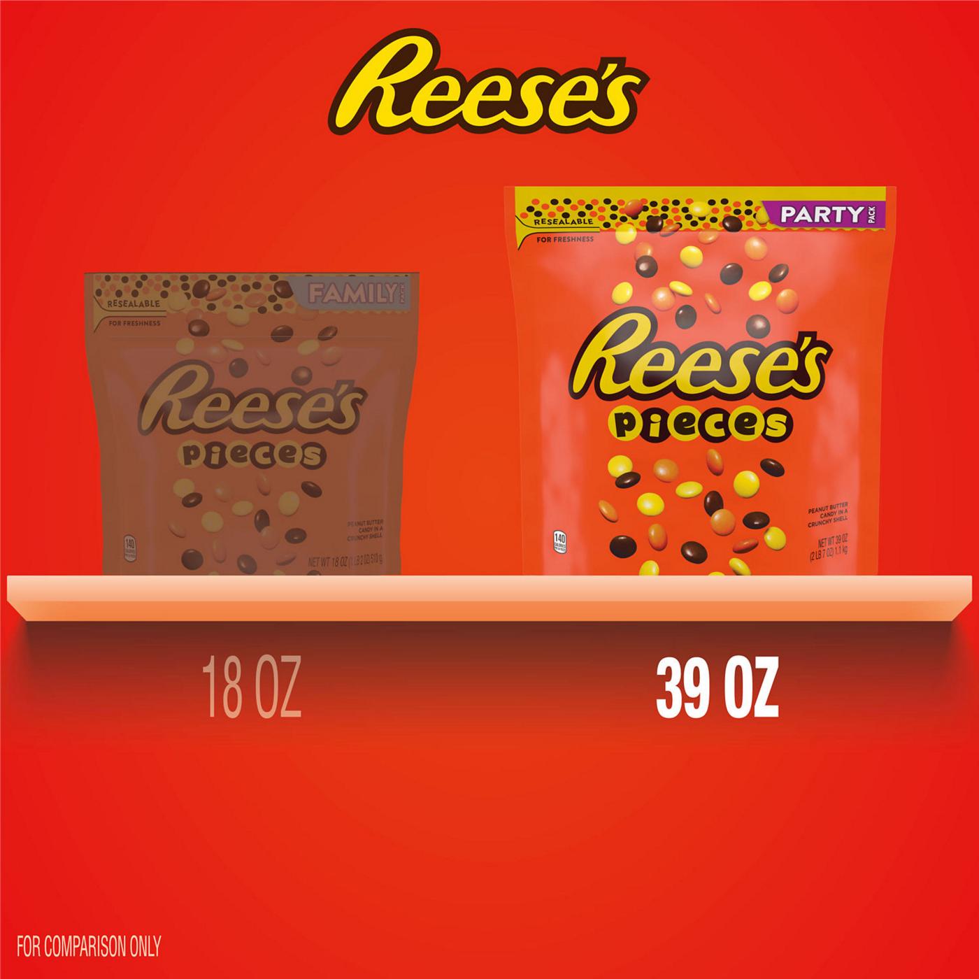Reese's Pieces Peanut Butter Candy - Party Pack; image 3 of 4