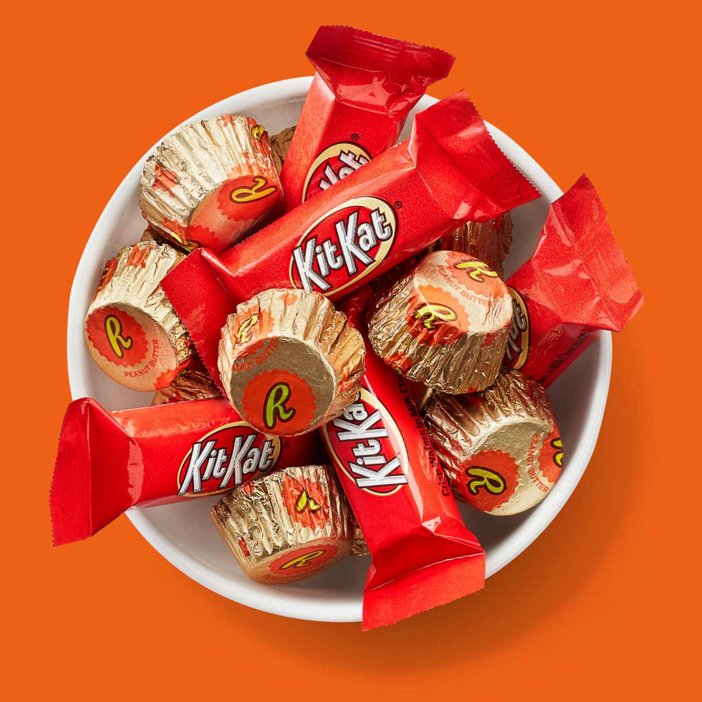 Kit Kat & Reese's Assorted Miniature Size Candy - Party Pack; image 2 of 3