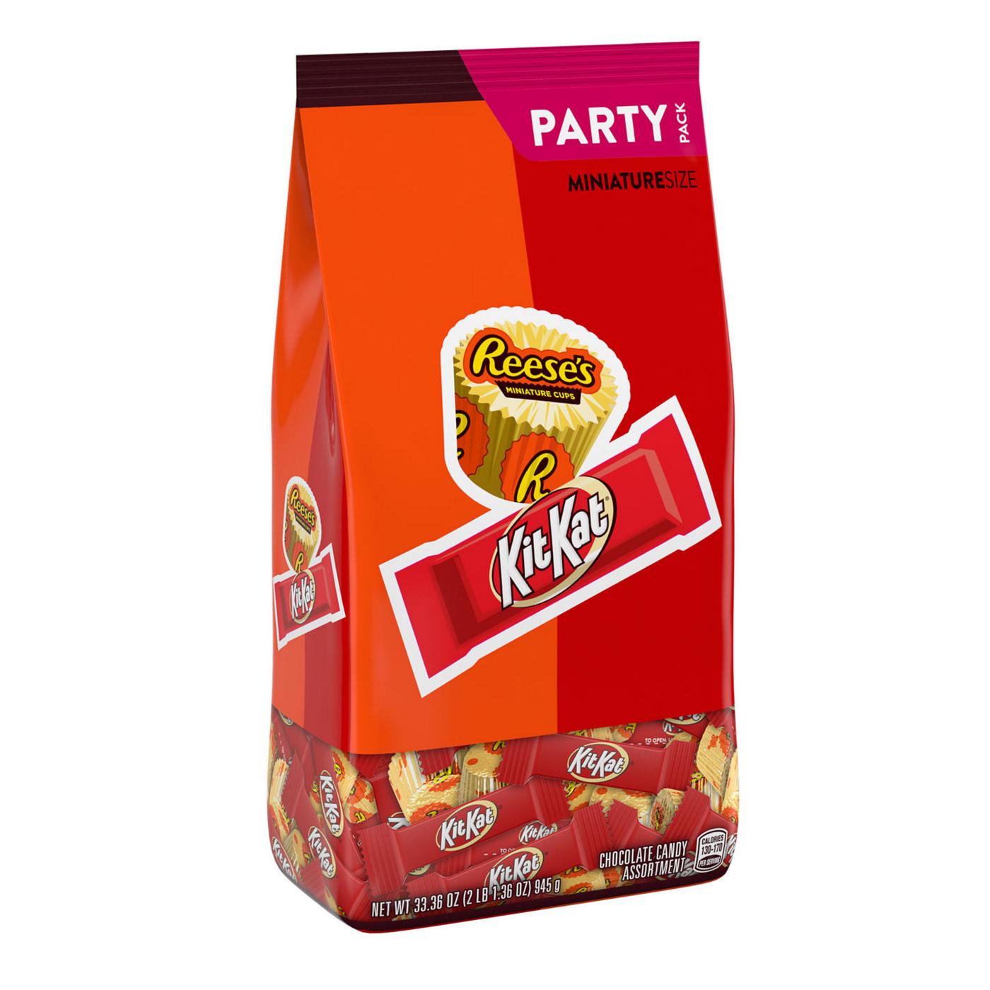 Kit Kat & Reese's Assorted Miniature Size Candy - Party Pack; image 3 of 3
