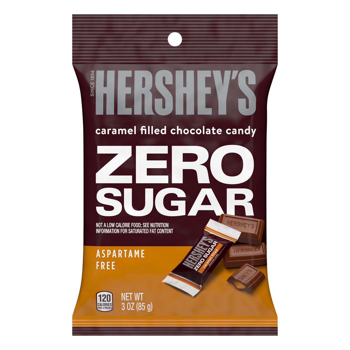 Hershey's Sugar Free Caramel Filled Chocolates; image 1 of 7
