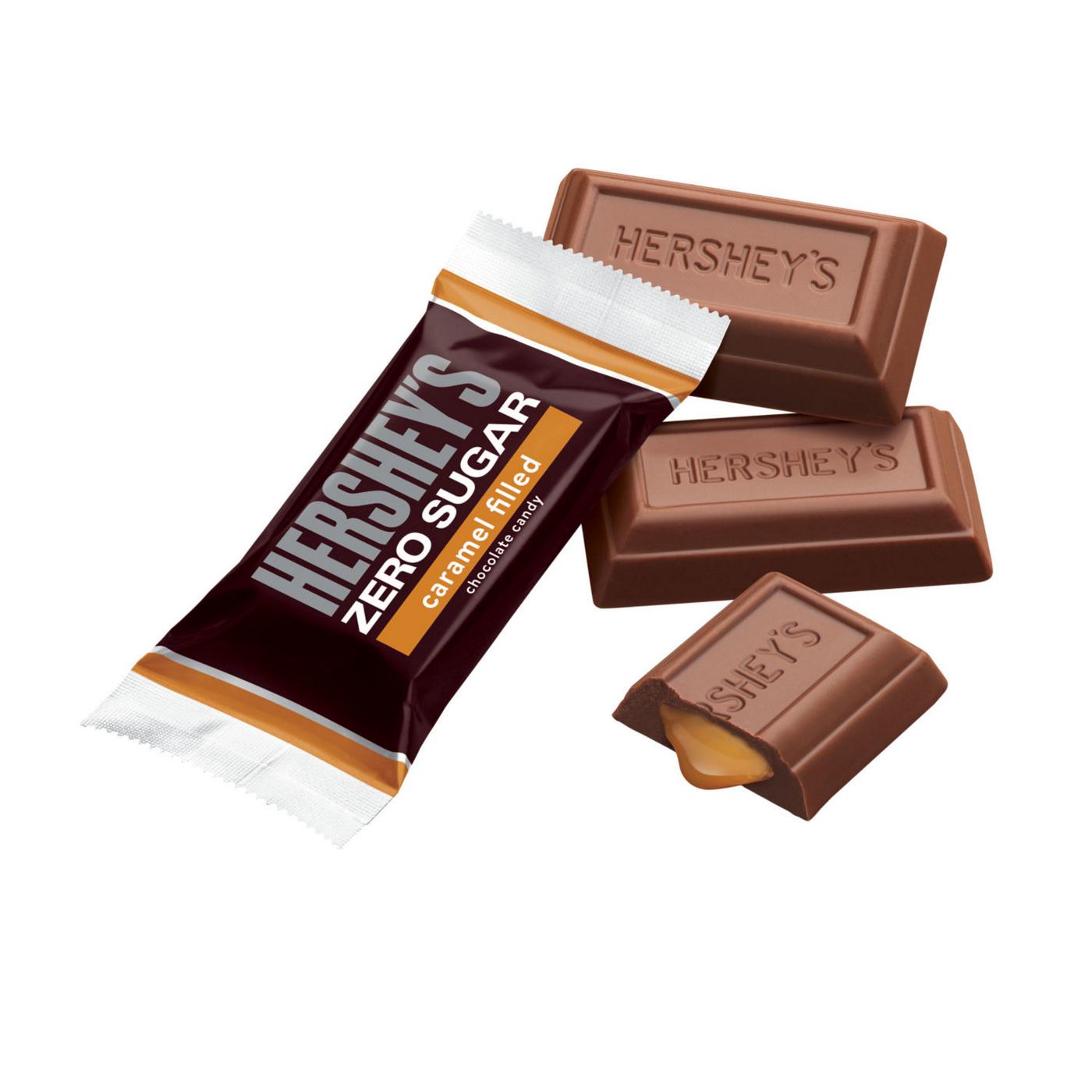 Hershey's Sugar Free Caramel Filled Chocolates; image 2 of 7