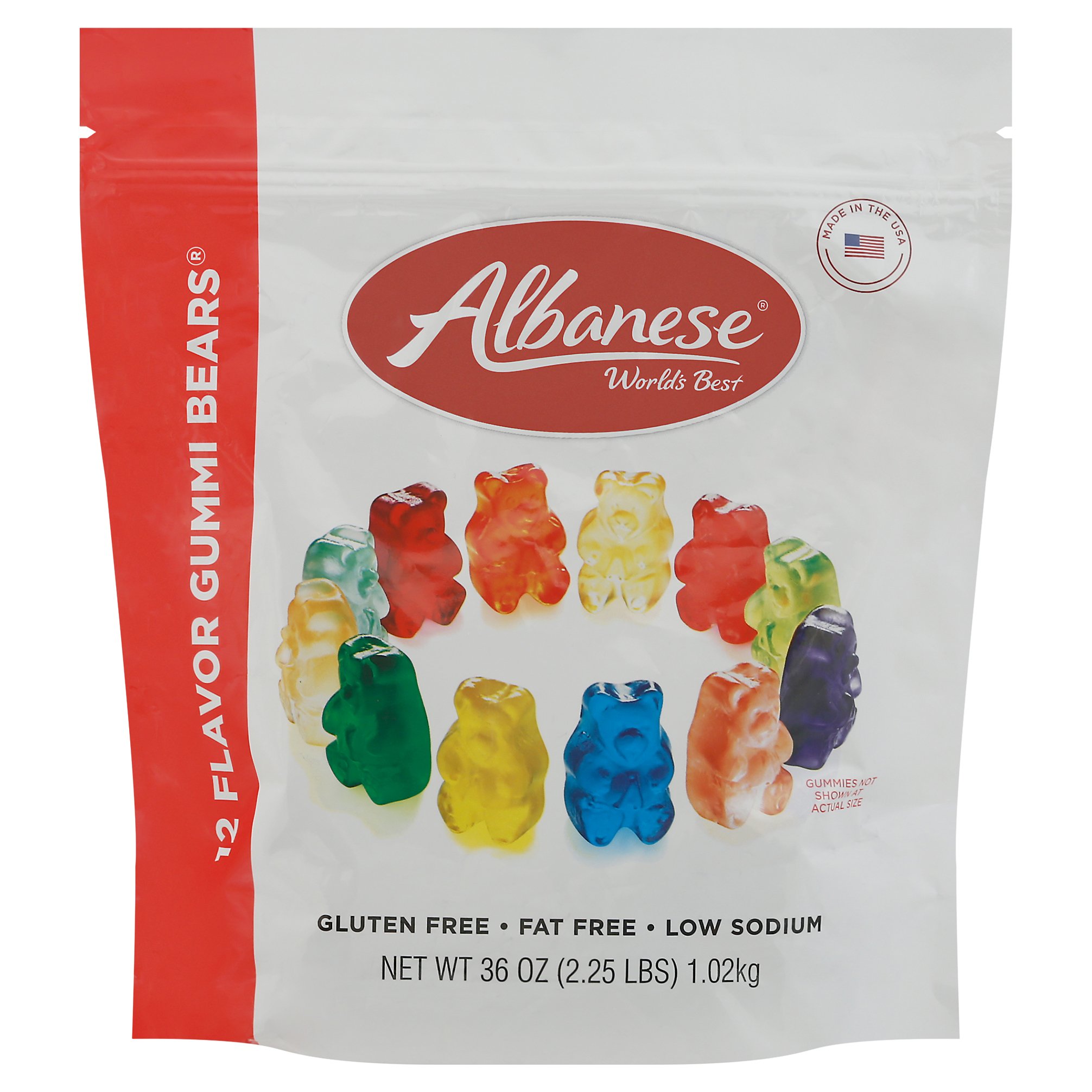 Albanese World's Best 12 Flavor Gummi Bears - Shop Candy at H-E-B