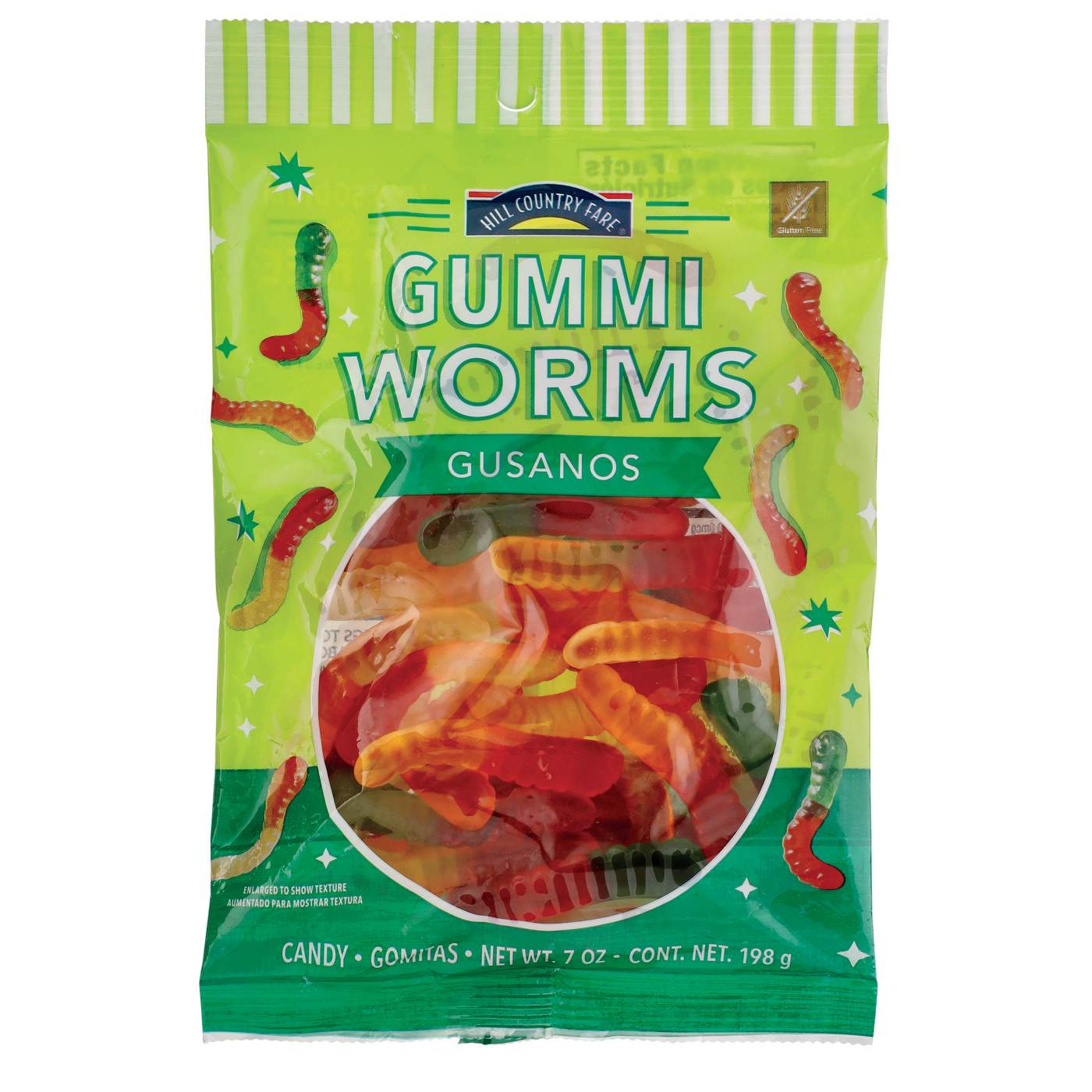 Hill Country Fare Gummi Worms; image 1 of 2