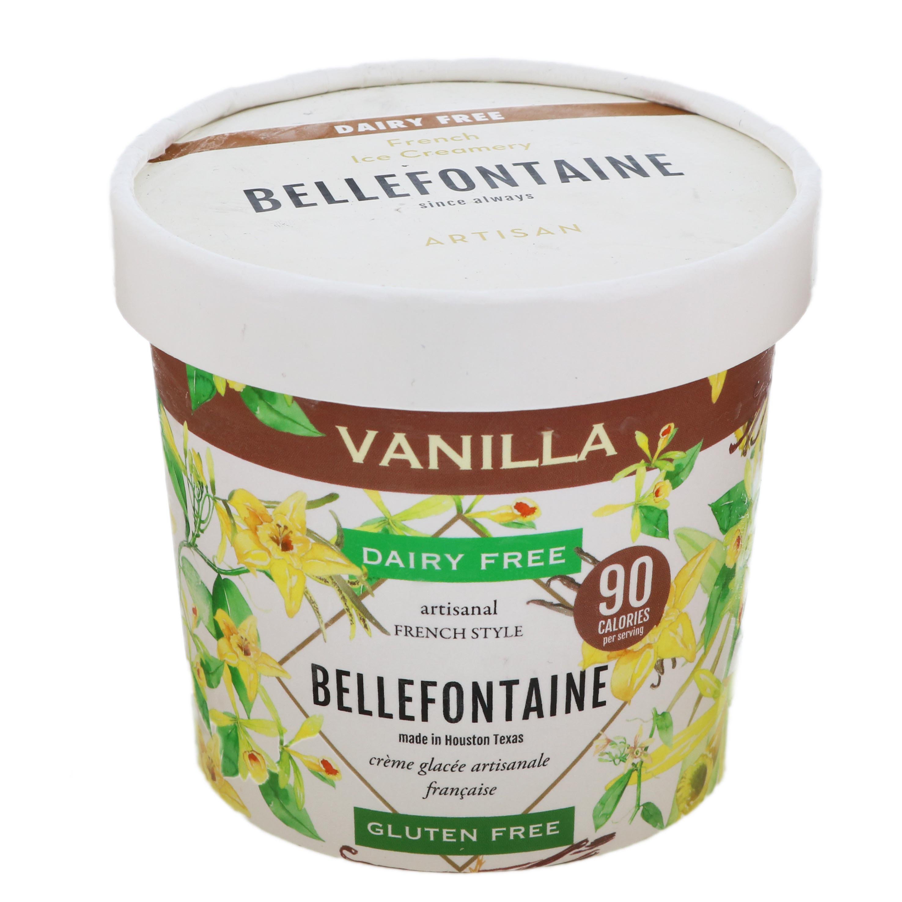 Bellefontaine DairyFree Ice Cream Vanilla Shop Ice cream at HEB