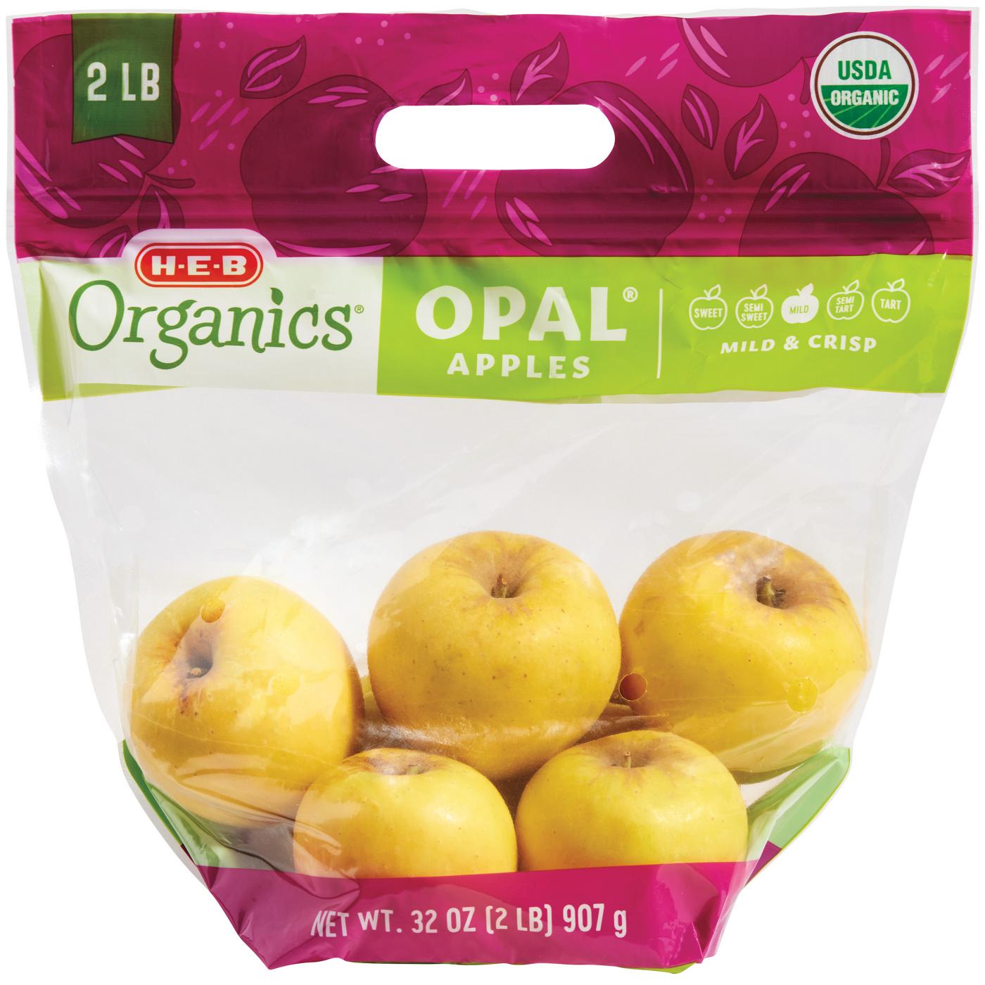 H-E-B Organics Fresh Opal Apples; image 1 of 2